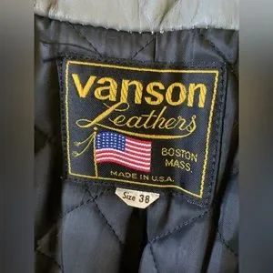 Vanson | Jackets & Coats | Mens Vanson Leather Jacket Motorcycle